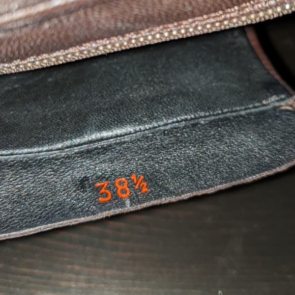 Prada brown leather ankle boot. 38.5 / 8.5. Great condition! Sooo soft. - Picture 5 of 15